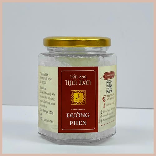 Đường Phèn Hũ Thủy Tinh 250gr