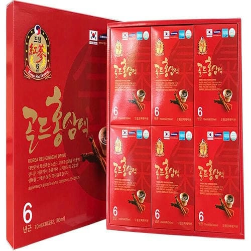 Nước uống hồng sâm Korean Red Ginseng Gold Drink