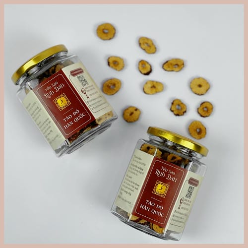 Táo Đỏ Hũ Thủy Tinh 60gr