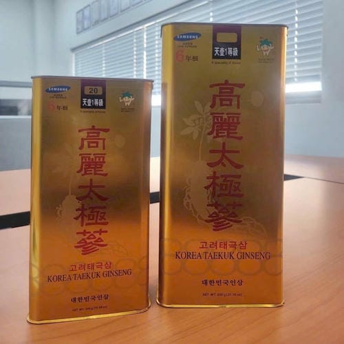 Thiên sâm củ khô Korean Taekuk Ginseng Hàn Quốc